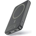 Miniatyrbillede 1 af 5: For MagSafe Bærbar Oplader, 22.5W 10000mAh Trådløs Magnetisk Powerbank (Sort) kk