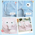 Miniatyrbild 4 av 4: Pyjama Shorts med 3D-öron och Snabel, Söt Elefant, Lös Casual Plush Sovkläder Sommar Herr Dam Kort Byxor Hemkläder