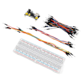 Pikkukuva 5 / 5: 830 Solmukohdan leipälevy 3.3V 5V Virtalähdemoduuli hyppyjohtosarjalla DIY-piiriprojekteille
