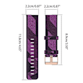 Miniatyrbilde 3 av 5: Nylon Loop-reim for Garmin Forerunner 255/Vivoactive 4 Klokker