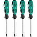 Miniatyrbild 1 av 4: 4-pack skruvmejslar för 2024 - U-formad magnetisk spårskruvmejsel, Cr-V multifunktionsverktygssats, precisionsverktygssats