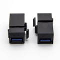 Miniatyrbillede 3 af 5: USB 3.0 Keystone Jack Indsætninger USB Adaptere Kabelinterface Kobling Hun