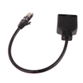 Pikkukuva 5 / 5: Ethernet-jakaja RJ45 1 uros - 2 naaras LAN Ethernet-kaapeli 31cm