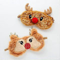 Miniatyrbild 4 av 5: 2-pack Plåsterjulklapp Renar Ögonmask för Sömn, Söta Fluffiga Cartoon Djur Ögonbindel Ögonskydd Resa Ögonöverdrag för Kvinnor Män