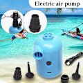 Miniatyrbilde 2 av 5: Elektrisk Luftpumpe Multifunksjonell USB-kontakt Gummibåt Oppblåsbar Seng Luftpumpe Bærbar og Rask