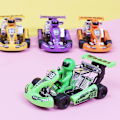 Miniatyrbillede 2 af 5: Mini Træk-Tilbage Go-Kart Bil Race Spil Legetøjsmodel Børn Uddannelsesmæssigt Legetøj