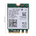 Miniatyrbillede 5 af 5: AX200NGW NGFF M.2 Trådløst WiFi 6 Netværkskort 2.4 / 5G 802.11ac ax Bluetooth-kompatibel 5.2 Dobbelt bånds netværkskort