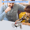 Miniatyrbillede 3 af 5: Læringslegetøj til demonstration Logisk tænkning Intellektuel udvikling DIY Træ Elektrisk Trehjulede Fysiske Legetøj