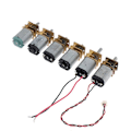 Pikkukuva 2 / 5: Mikro N20 Vaihteistomoottori Hidas Nopeus Metallivaihteisto Reduktorisähkömoottori DIY Leikki 406028150300110 RPM
