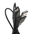 Miniatyrbilde 5 av 5: 1 stk USB strømforsyningsladerkabel for GBM for Game Boy Micro-konsoll - 3,94 fot