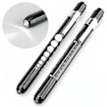 Miniatyrbillede 3 af 3: -LED Pen med Pupill Gauge og Lineal Detektor Flash Pen S til Sygeplejersker (5-pak)