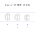 Miniatyrbillede 3 af 4: Trådløse Bluetooth AirPods Øretelefoner AirPods Pro1&2 Silikone Ørepropper Ørepropper Hvide