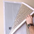 Pikkukuva 2 / 4: 129x129cm ullakkoluukun eristyspeite ullakkoluukun eristyspeite ullakkoluukun eristyspeite ullakkotuulettimen peite ullakkoluukun peite