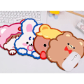 Pikkukuva 4 / 5: Japanilainen Esteettinen Pieni Hiirimatto Söpö Anime Työpöydän Tarvikkeet Kawaii Työpöydän Tarvikkeet Liukumaton Vedenkestävä Hiirimatto (Keltainen Hattu)