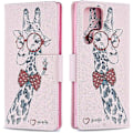 Miniatyrbillede 4 af 5: Kompatibel med Samsung S21 Ultra Etui Luksuriøs Elegant PU Læder Flip Folio Etui med Kortlomme Holder Tegnebog Støtte Magnetisk Spænde Dækning til Sams