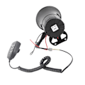 Miniatyrbilde 5 av 5: 50W 120dB Bilhorn med 6 Lyd, Nødblinkalarm Sirene Universal for 12V Bil Brannvesen