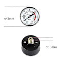 Miniatyrbillede 4 af 4: 90-120psi Luftkompressor Manifold Regulator Måler Tryk Holdbar Afbryder Kontrol
