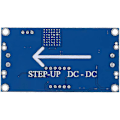 Miniatyrbild 2 av 5: DC-DC Boost-modul, Spänningsomvandlare med Digital Voltmeter (1 st, Blå)