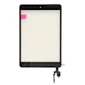 Miniatyrbillede 1 af 5: Tablet Digitizer Touch Screen Hærdet Glas Tablet Digitizer Touch Screen Udskiftning med Hjemmeknap til Mini 3 Sort