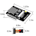 Miniatyrbilde 3 av 5: 4-pak ESP32-CAM WiFi Bluetooth-kort ESP32-CAM-MB -USB til seriell port CH340G med OV2640 2MP kamera
