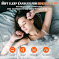 Pikkukuva 2 / 5: UniSleep Langattomat Bluetooth-kuulokkeet - Mini-nukkumiskuulokkeet, äänenvaimennus, langattomat kuulokkeet - Valkoinen