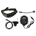 Miniatyrbillede 1 af 5: Multifunktionelt øretelefon med U94 Style PTT Bowman Elite-II Headset til TK2107