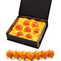 Miniatyrbild 1 av 5: Dragon Balls Komplett Set I Presentförpackning Med Alla 7 Glaskulor