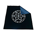 Miniatyrbillede 4 af 5: 50x50cm Kunst Tarot Pagan Altar Dug Flanel Dug Borddæk Divination Kort Kvadrat Vægtæppe Dekoration
