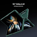 Pikkukuva 4 / 5: Z Fold 5 -kotelo, Ohut Kova PC-muovi Mattainen Iskunvaimennussuoja Samsung Galaxy Z Fold 5:lle Sisäänrakennetulla Jalustalla