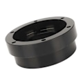Miniatyrbillede 5 af 5: 70 mm Rat Adapterplade Legeringshjul Adapterplade til Logitech, Momo, Sparco 13 14 Tommer PCD Rat, Sort