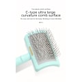 Miniatyrbilde 5 av 5: Profesjonell Pet Slicker Brush Myk Massasje Pels Stell Rustfritt Stål P