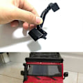 Miniatyrbilde 5 av 5: 1/10 RC Crawler Svart Snorkel for Axial SCX10 SCX10 III AXI03007 Wrangler Karosseri