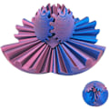 Miniatyrbilde 1 av 5: Gear Ball Fidget, 3D-printet Gear Ball Puslespillkube Fidget Leke, GearSphere - Steampunk Roterende Underverk Fidget Gear Ball (8 cm) (Laser)