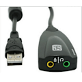 Pikkukuva 3 / 4: 5H Ulkoinen USB-itsenäinen äänikortti 5Hv2 kuulokkeiden muuntaja 7.1 pöytätietokoneen ja kannettavan tietokoneen lisävarusteet äänikortti 3-pakkauksessa