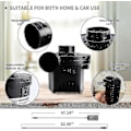 Miniatyrbilde 5 av 5: Elektrisk Luftpumpe, Luftmadrass Bærbar Pumpe For Oppblåsbare Bassengflytere, Perfekt Oppblåsings-/avblåsings Pumpe For Utendørs Camping, Oppblåsbare Puter, A