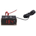 Miniatyrbillede 2 af 4: Populær 12V Bil LED Digital Termometer -40~110°C