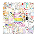 Miniatyrbillede 1 af 5: Alpaca Bagage Stickers - Nemt at Sætte På Kufferter, Motorcykler, Skateboards, Guitarrer, Graffiti Stickers, Skoleartikler