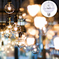 Miniatyrbilde 2 av 2: Fjernstyrte lyspærer Lamper LED Lys Disco Pære Roterende Disco Lys Pære Roterende DJ Lys