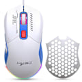 Miniatyrbillede 1 af 5: Trådløs Gaming Mus USB Tråd RGB Gaming Ultralet Honningkam Mus 7200DPI Programmerbar Spilmus Til Computer PC