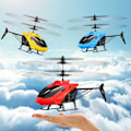 Miniatyrbillede 2 af 2: Fjernstyret fly induktion suspension tovejs helikopter modstandsdygtig over for fald og leg med lys og genopladelig
