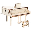 Miniatyrbillede 1 af 2: Kreativ DIY Håndlavet Samle Piano Musikboks Model Legetøj Skrivebords Ornament
