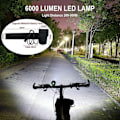 Miniatyrbilde 4 av 4: Sykkellykt, 6000 Lumen 5 LED Sykkellykt, 3 Moduser Sykkellys Frontlys