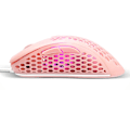 Miniatyrbilde 3 av 5: Chicken Hole In The Mouse Rosa Mikrobryter Bærbar E-sport Spill Multifarget Rgb Datatilbehør Hul Mus Grønn
