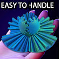 Miniatyrbillede 2 af 5: 3D-printet Gear Ball Spindekugle Fingertip Legetøj Gear Ball Populært Fingertip Legetøj Stressbold 8 cm