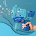 Miniatyrbild 5 av 5: Bubbelmaskin Läckagesäker Förälder-barn Interaktion Plast Färgrik Belysning 10 Hål Bubbelblåsare för Barn