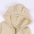 Pikkukuva 2 / 5: Vastasyntyneiden poikien ja tyttöjen onesie-body pitkähihainen karhun korva huppari vauvan kevät- ja syksyonesie
