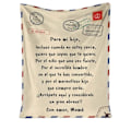 Miniatyrbillede 1 af 5: Premium Tæppe til Min Datter/Søn Holdbart Høj Kvalitet Komfortabel Flannel Tæppe til Hjemmet