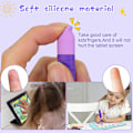 Miniatyrbillede 3 af 5: Børnevenlige Styluspenne til Alle Touchscreen-Enheder, med Anti-Rul-Snore, 2 stk. Styluspenne Kompatible med Kindle, iPad, iPhones, Tablets