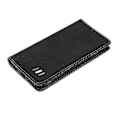 Miniatyrbillede 5 af 5: Etui til Samsung Galaxy A32 5g Cover Magnetisk Lukning Tegnebogs Flip Folio Stativ Vis Læder Cover Stødsikkert - Sort