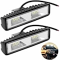 Miniatyrbillede 1 af 5: 2 stk. LED arbejdslys, LED arbejdslys til køretøjer, både, lastbiler, biler, SUV'er, ATV'er 48W 12-30V